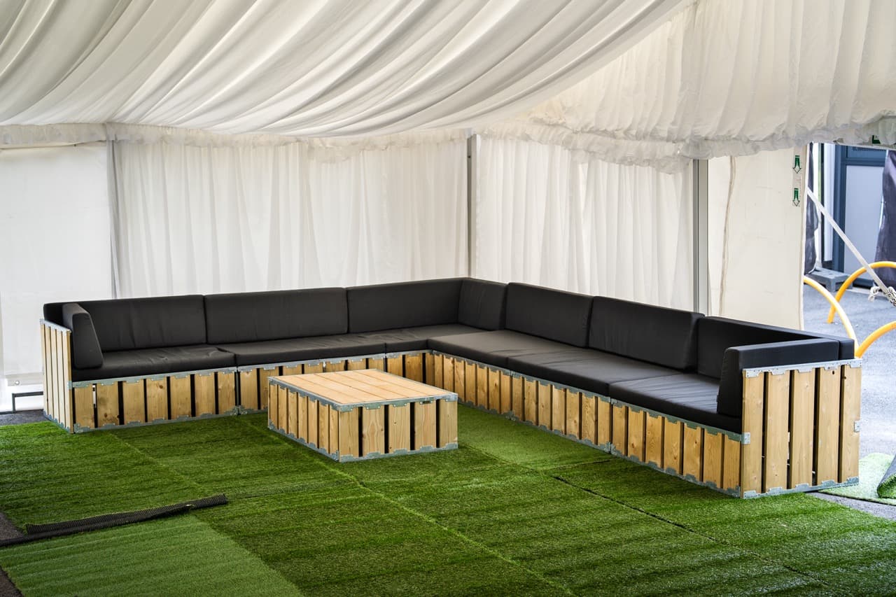 Sofa lounge til utleie på Tysnesfest