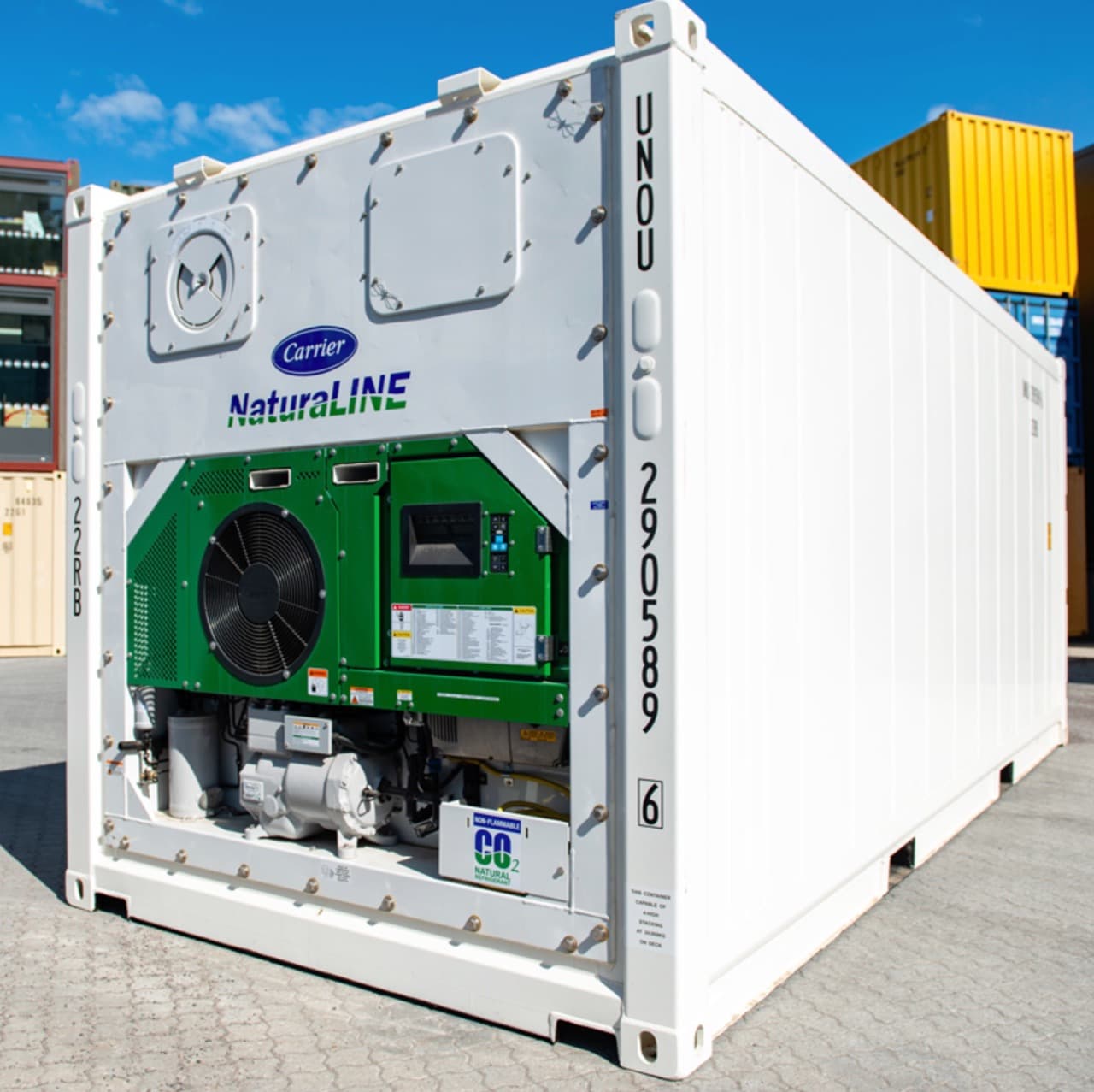 Kjølecontainer til utleie i Bergen