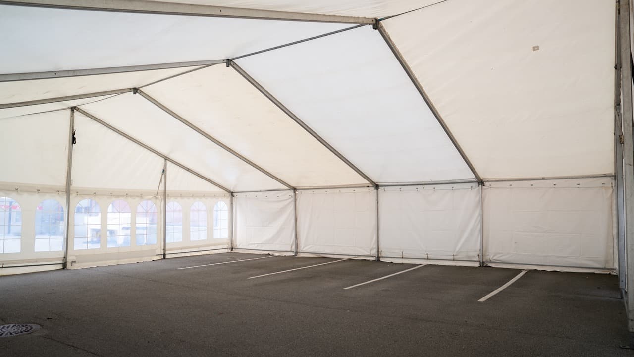 Utleie av 12m rammetelt for store arrangementer i Vestland
