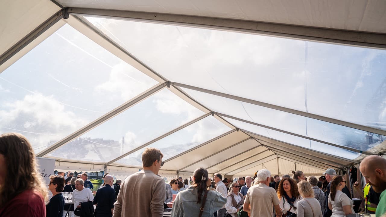 Leie rammetelt på 12m bredde i Bergen, Haugesund, Stord, Førde, Geilo