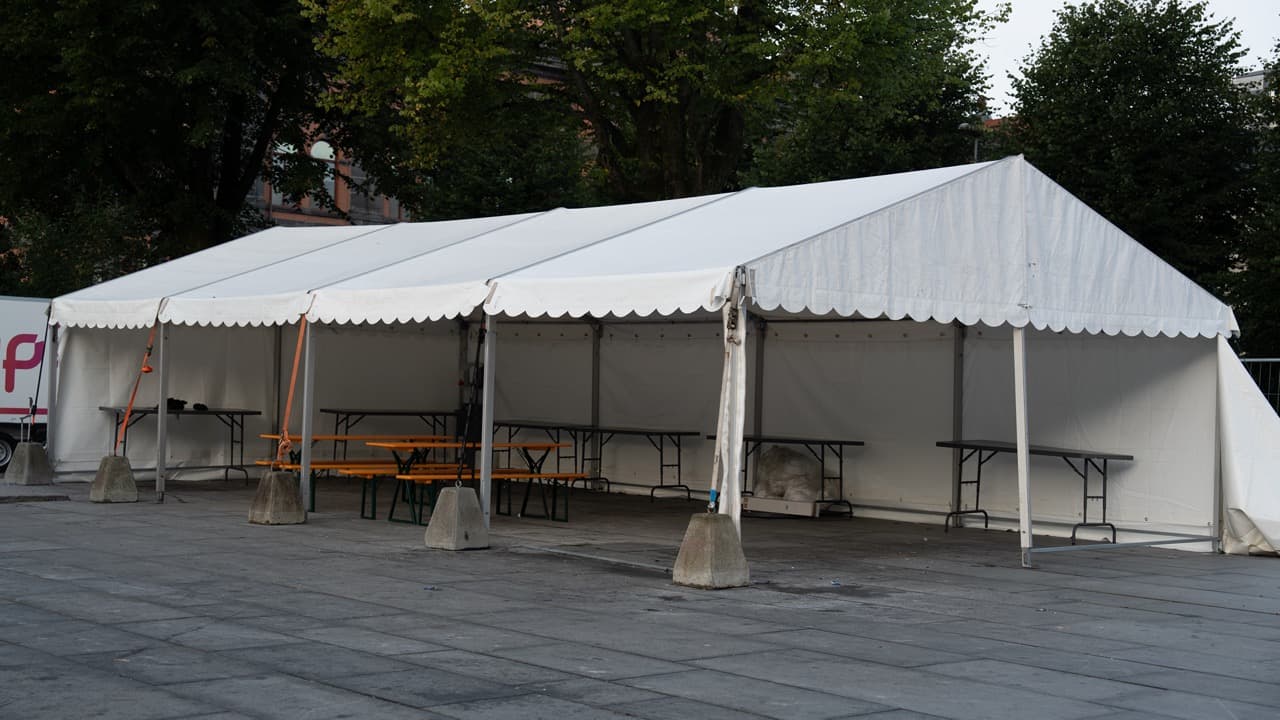 Utleie av rammetelt i Bergen, Haugesund, Odda, Stord, Førde