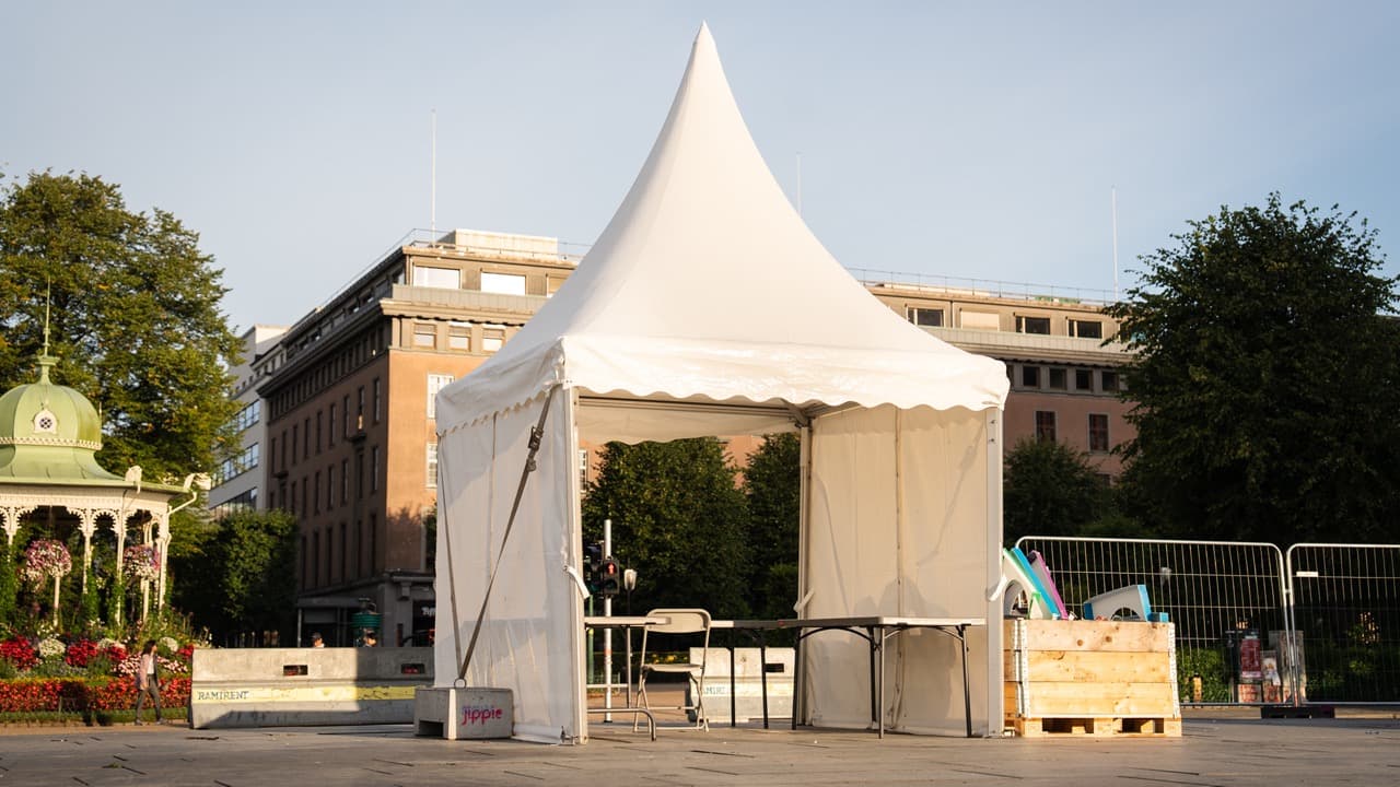 Leie topptelt og pagodetelt i 3x3m i Bergen, Haugesund, Førde, Geilo, Voss