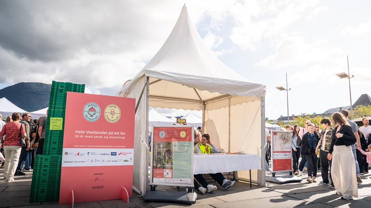 Leie topptelt og pagodetelt i 3x3m i Bergen, Haugesund, Førde, Geilo, Voss