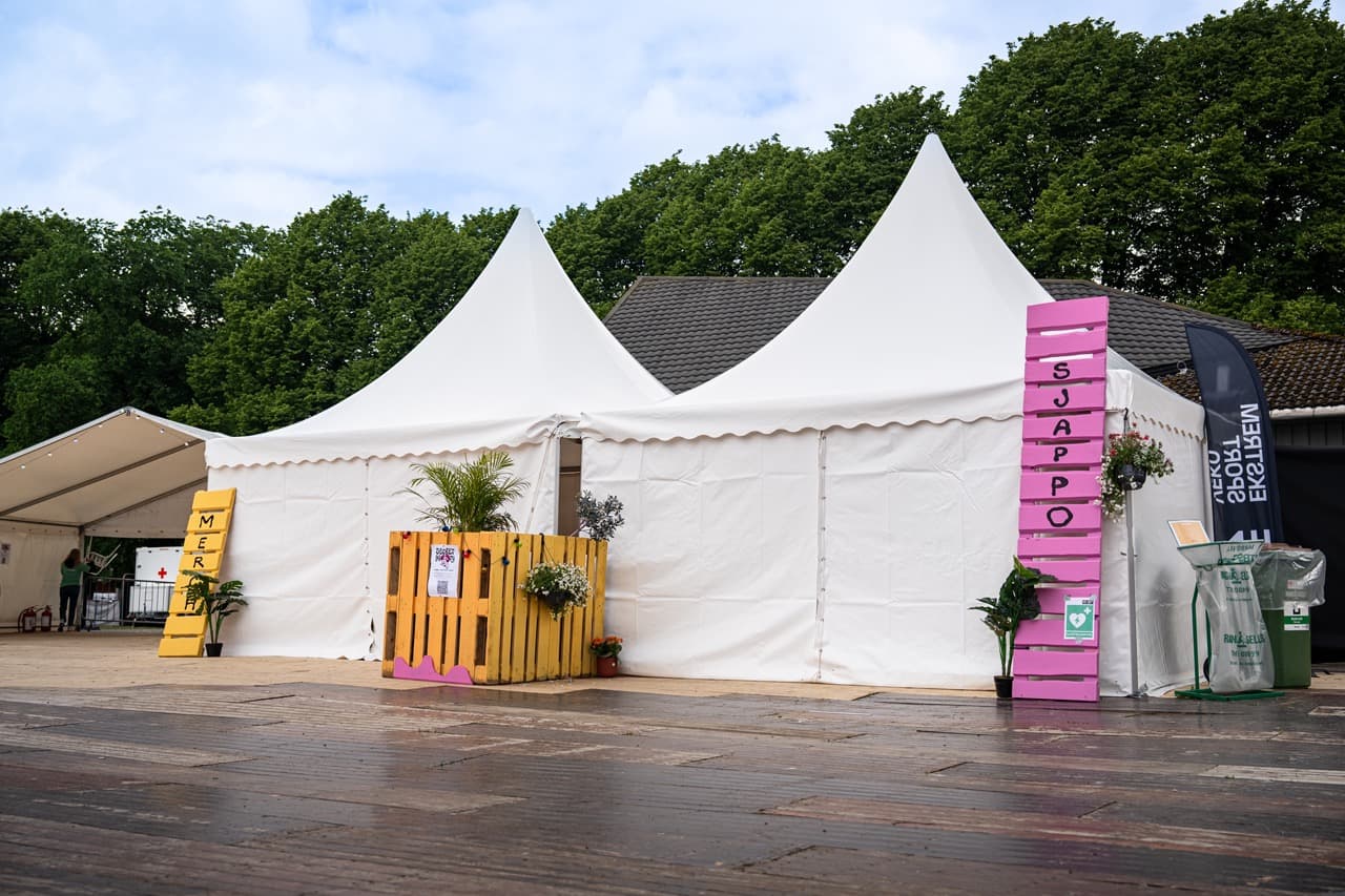 Utleie av topptelt i Bergen, Haugesund, Stord, Geilo