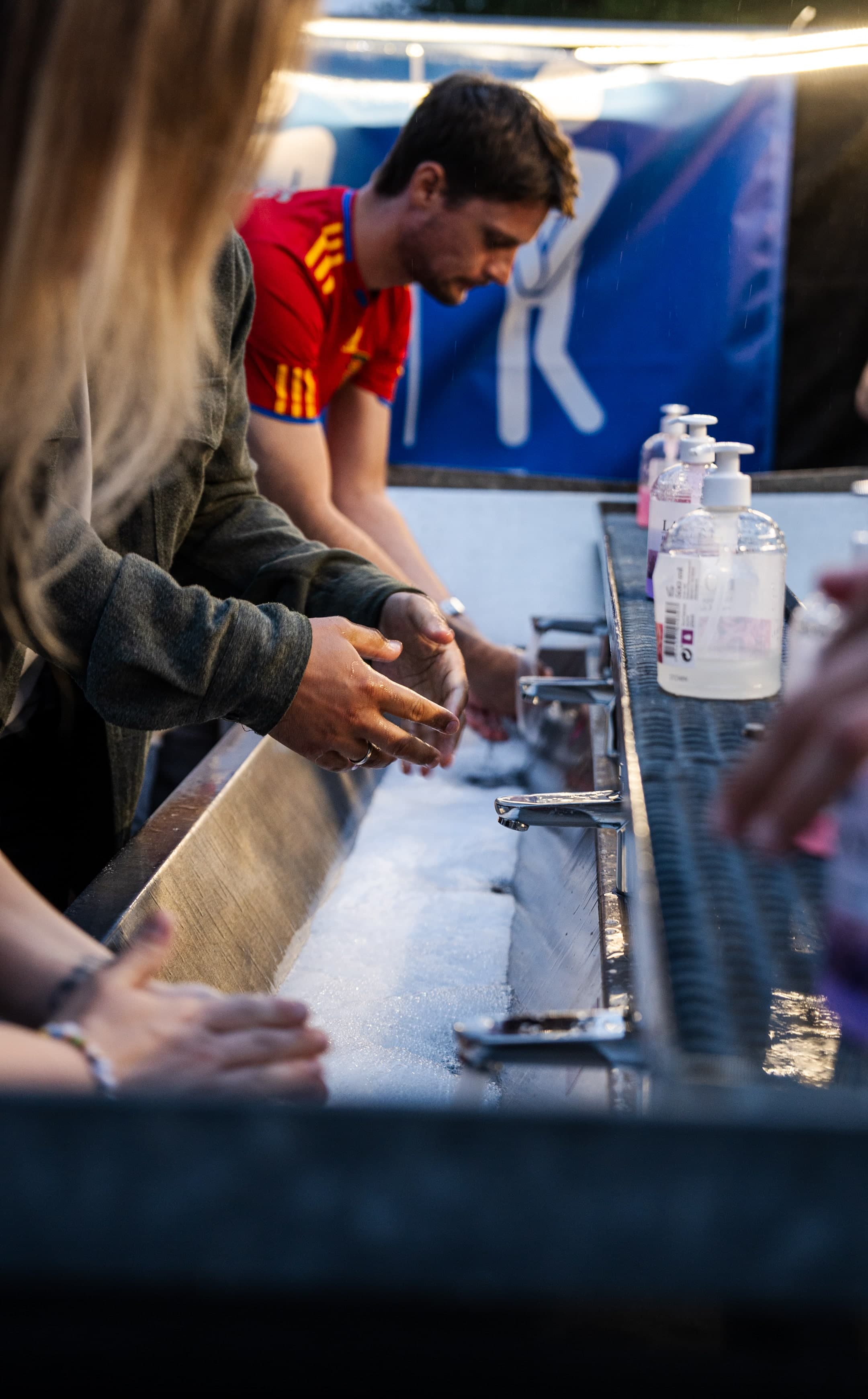 Festivalhåndvasker på Festplassen