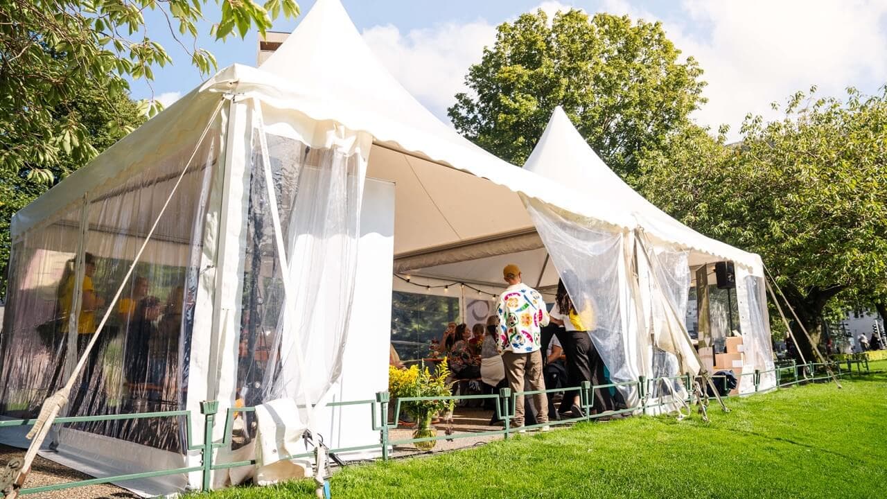 Telt på Matfestivalen