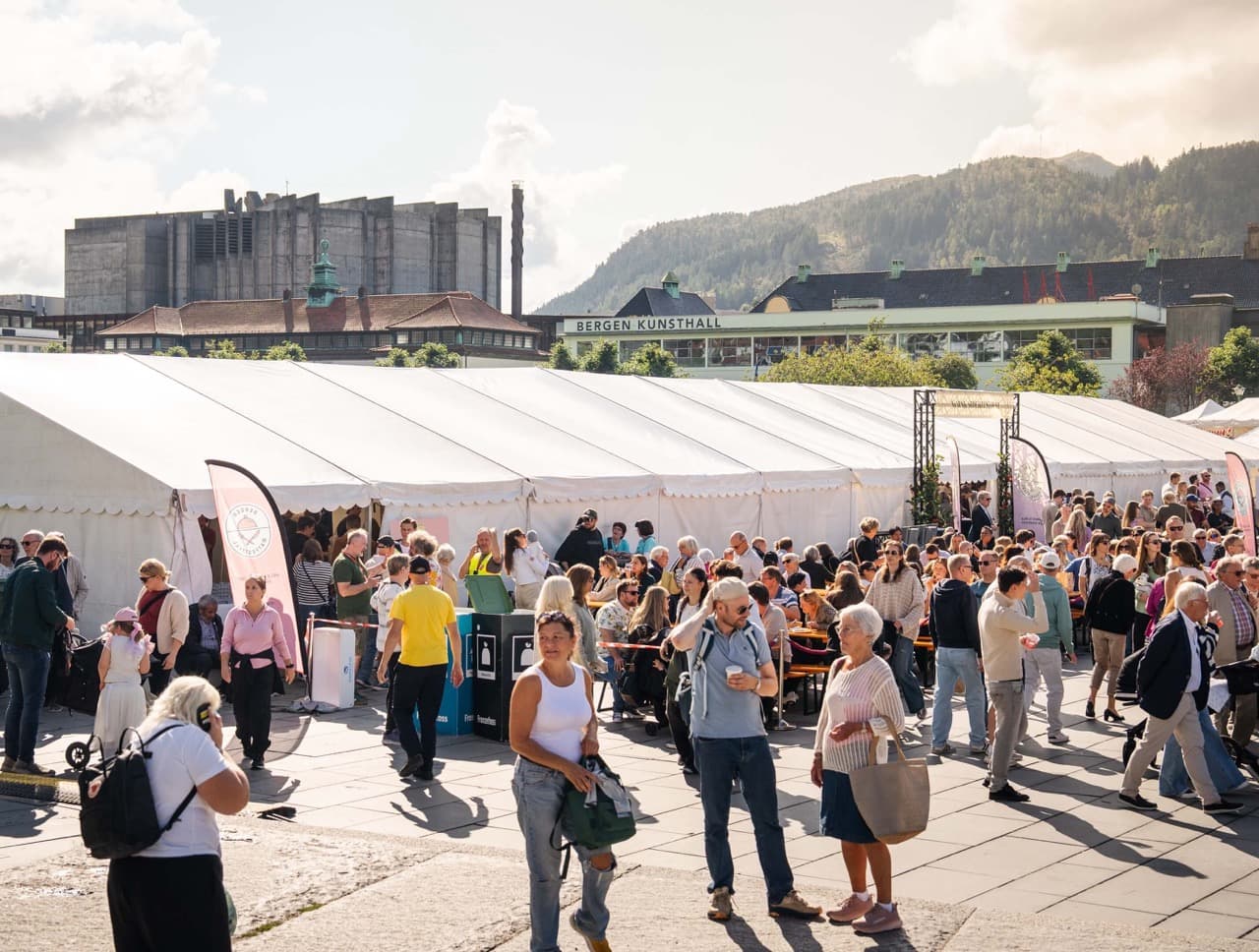 Større telt på Matfestivalen