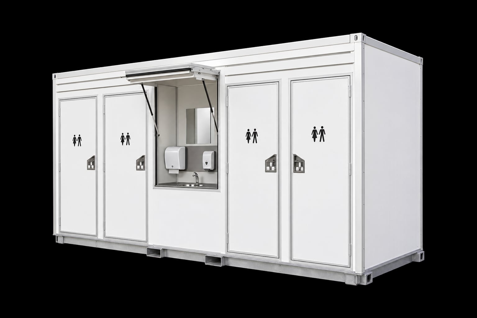 Toalettmodul 4 pers