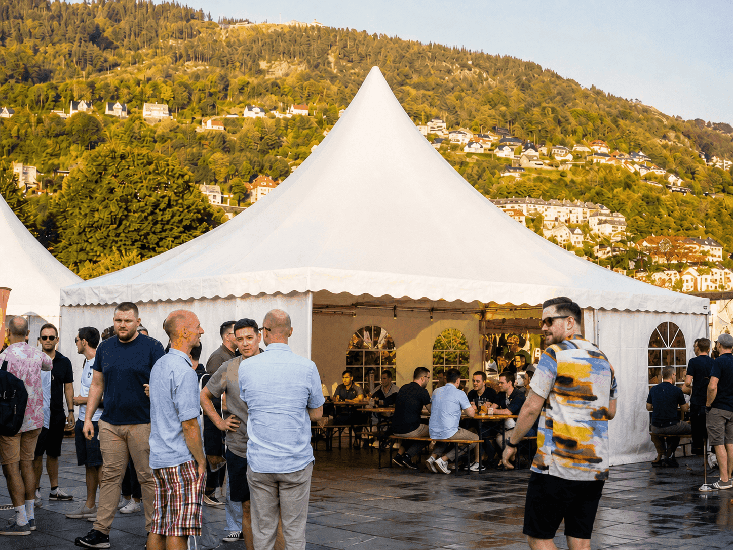 Topptelt til leie i Bergen