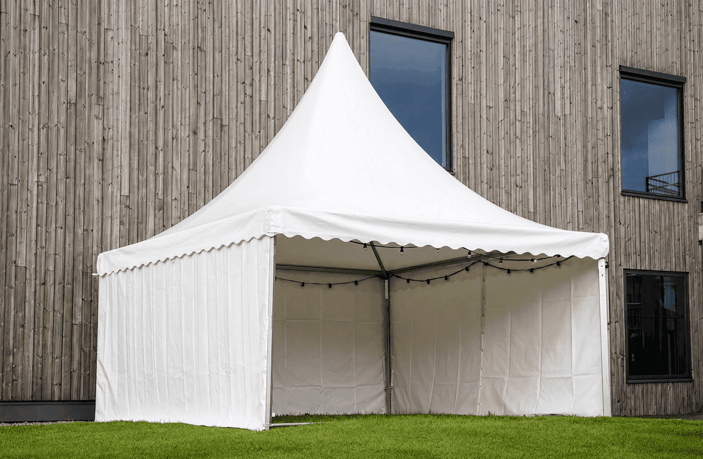 Topptelt på 6x6m