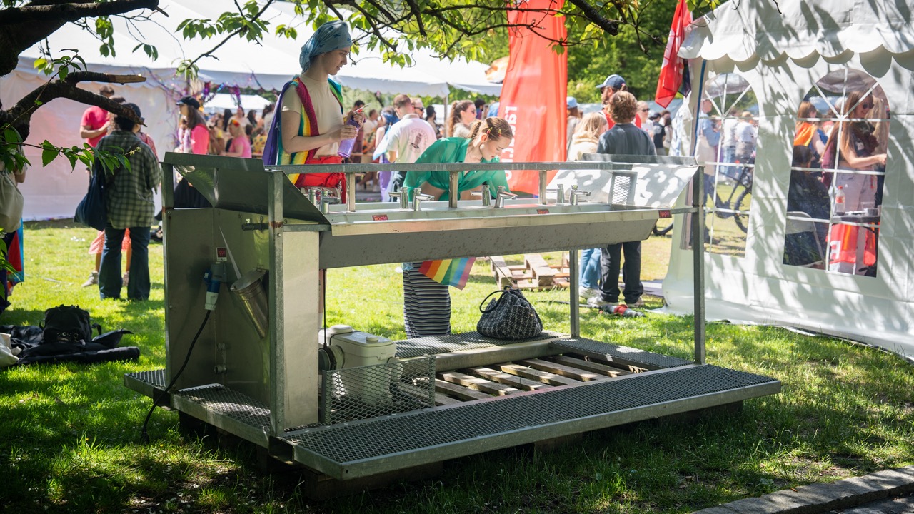 Leie festivalhåndvask i Bergen