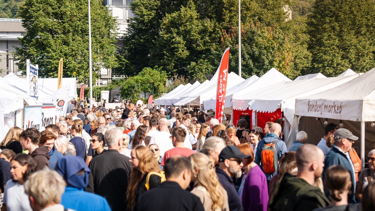 Partytelt i 3m bredde til leie i Bergen
