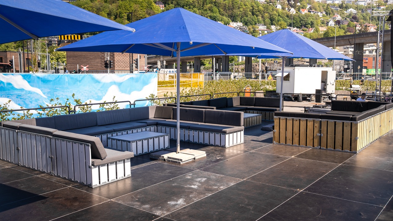 Utleie av sofa lounge i Bergen og omegn