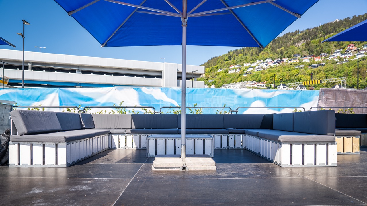 Leie sofa lounge i Bergen, Haugesund, Geilo, Norfjordeid, Førde