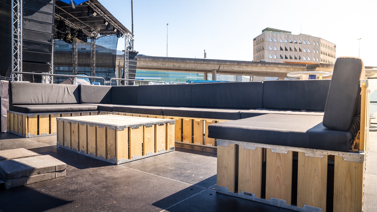 Sofa lounge til leie i Bergen